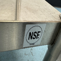 Trinity 4' Stainless Steel Table image 1